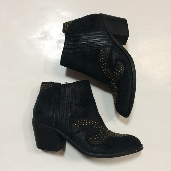 Lucky Brand Maiaa Leather Ankle Boot - Picture 1 of 14